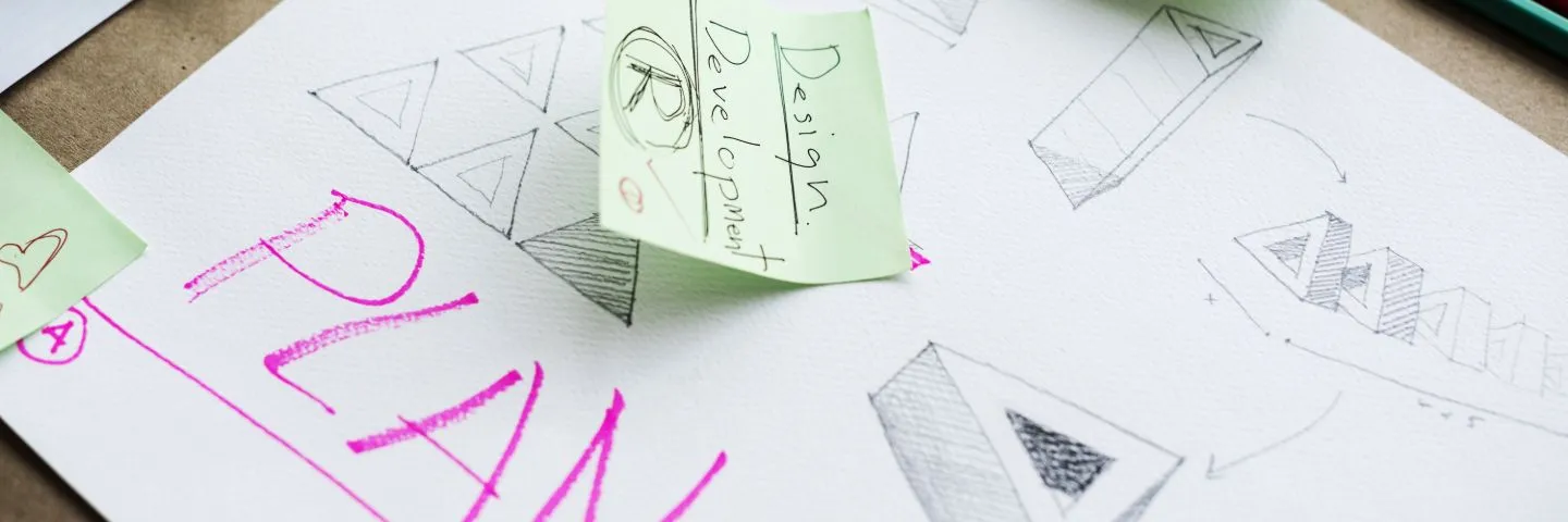 startup-business-logo-brand-idea-design-P3N4MSC-min-compressed-1 Graphic Design sketches of logos on desk