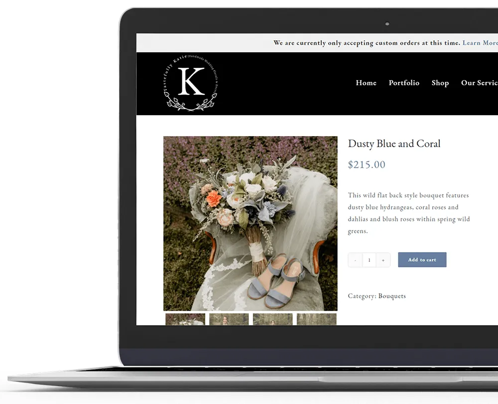 Online Ecommerce Single Product Add to Cart Page