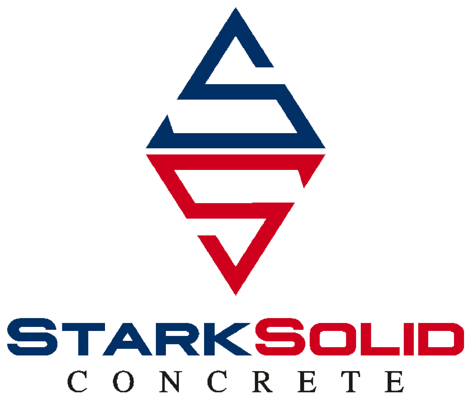 stark solid concrete logo